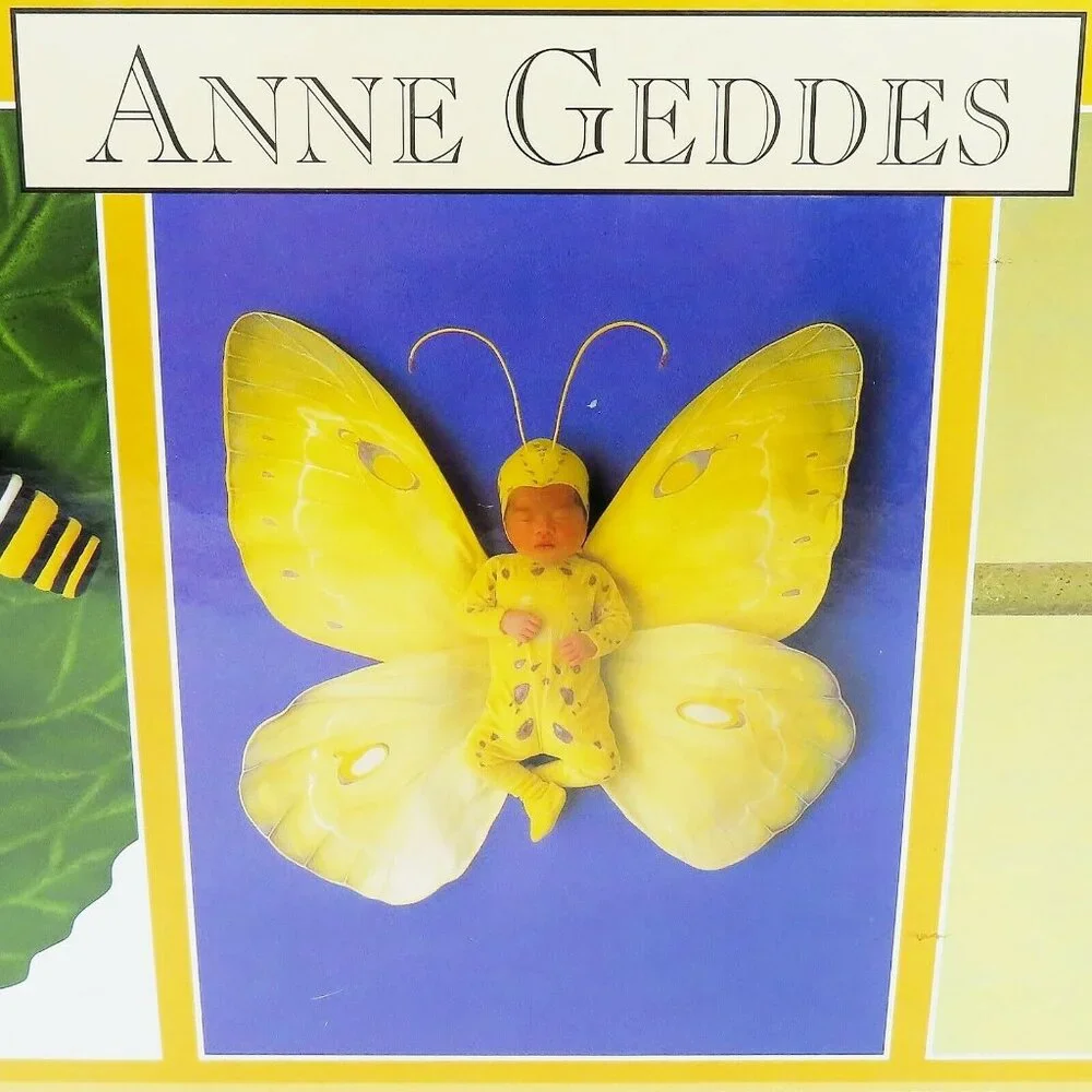 Vintage Deluxe Puzzle Set x3 Anne Geddes 500-Piece Jigsaw Puzzles Babies 1999